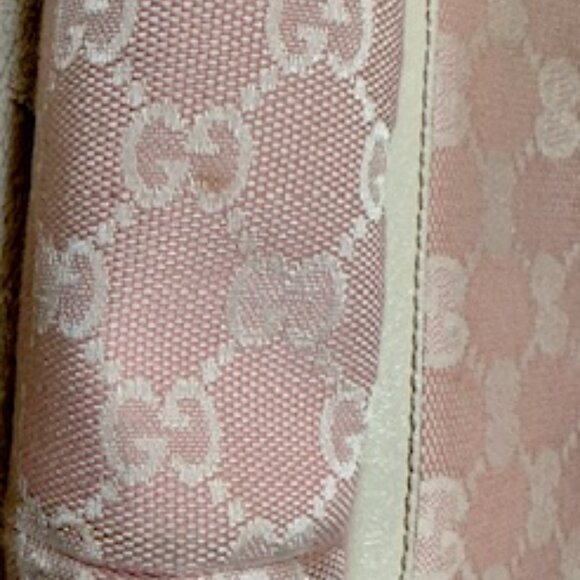 Gucci Pink and Cream Women's Bag - Picture 7 of 7